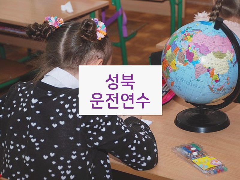 성북운전연수 후기