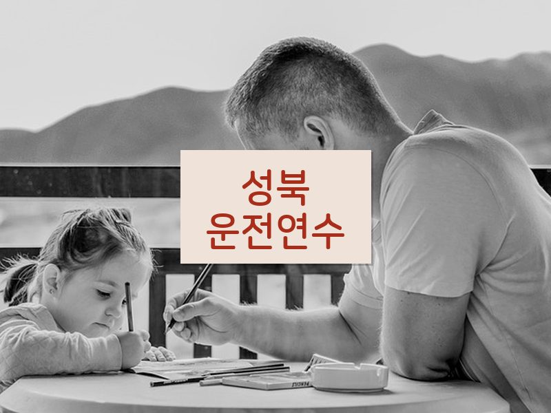 성북운전연수 후기