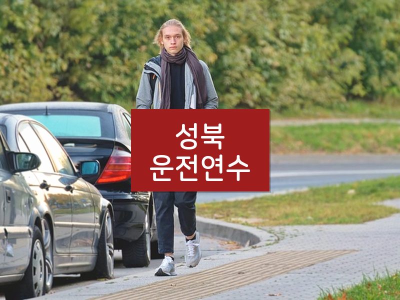 성북운전연수 후기
