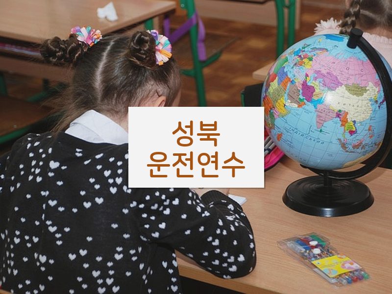 성북운전연수 후기