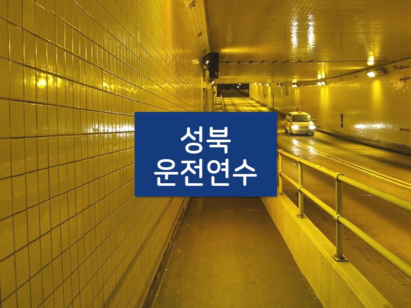성북운전연수 후기