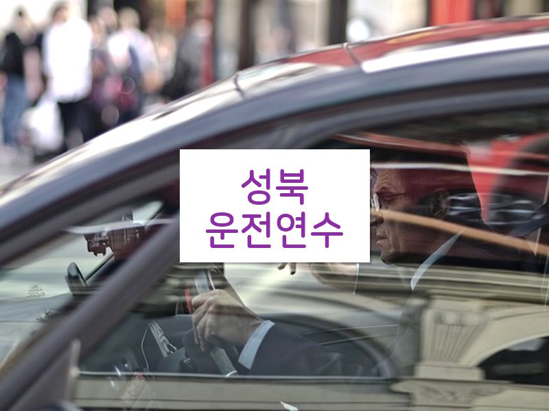성북운전연수 후기