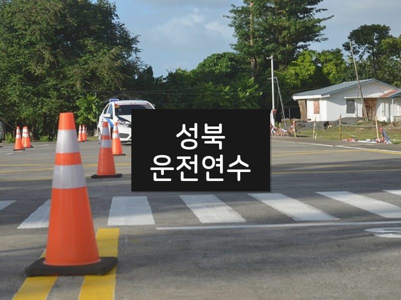 성북운전연수 후기