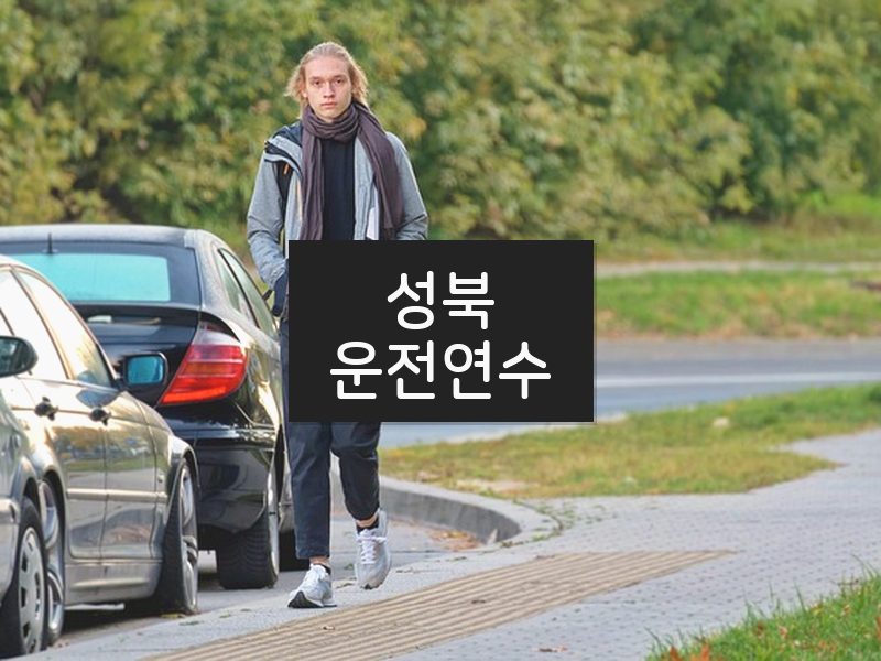 성북운전연수 후기