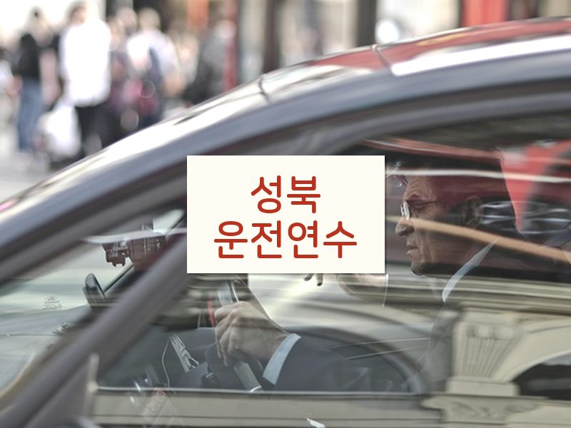 성북운전연수 후기
