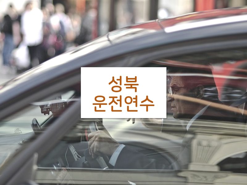 성북운전연수 후기