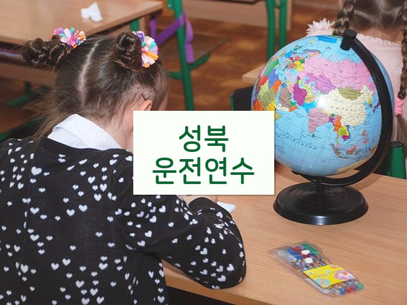 성북운전연수 후기