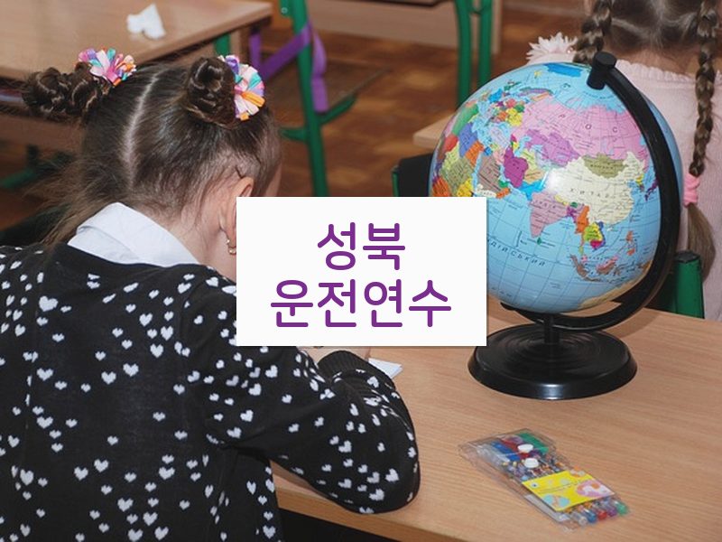 성북운전연수 후기