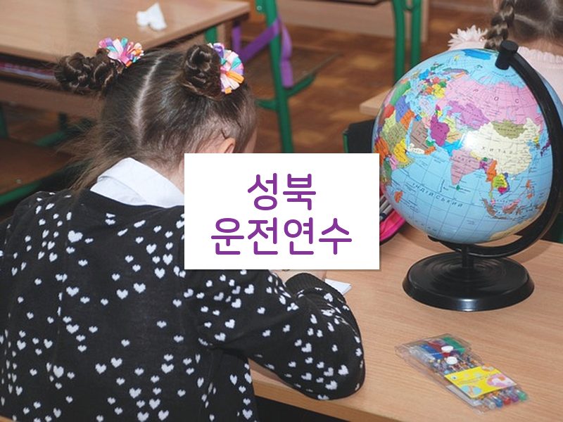성북운전연수 후기