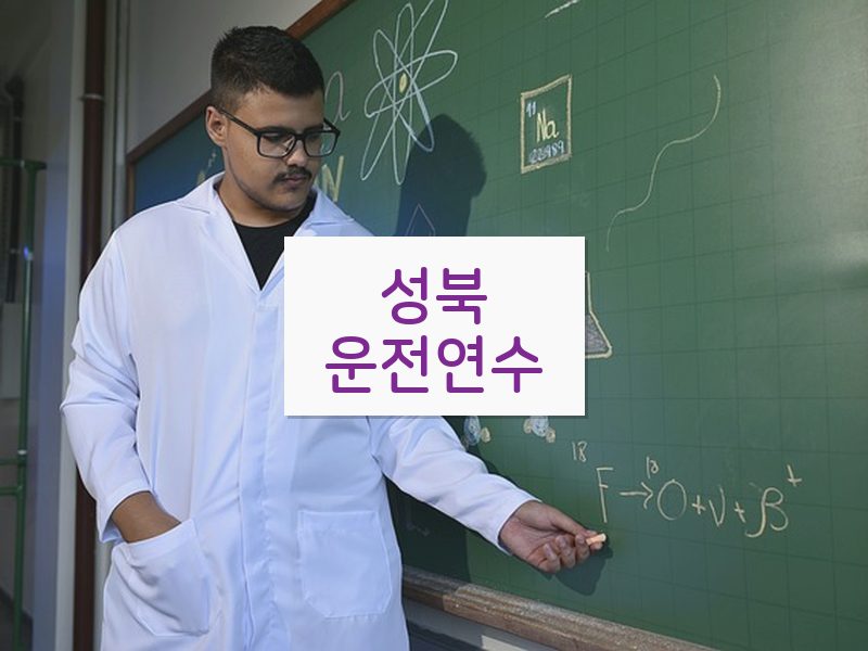 성북운전연수 후기