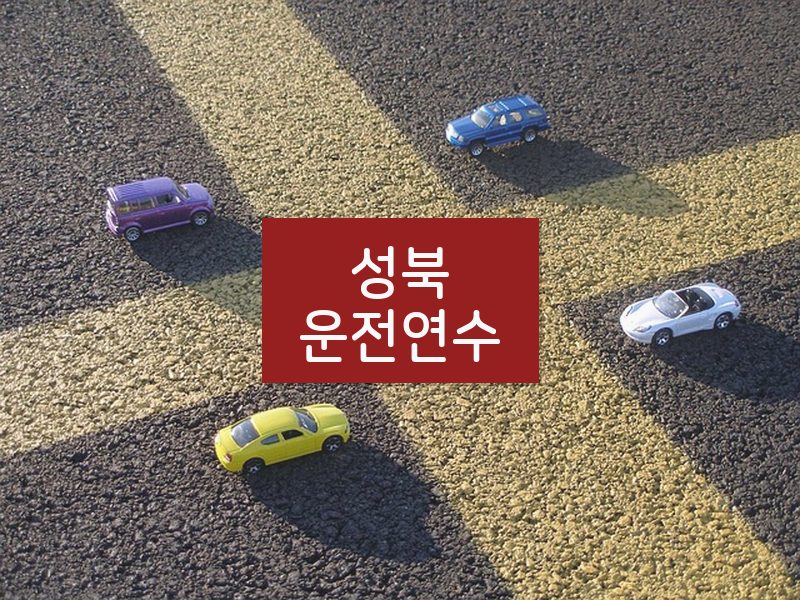 성북운전연수 후기