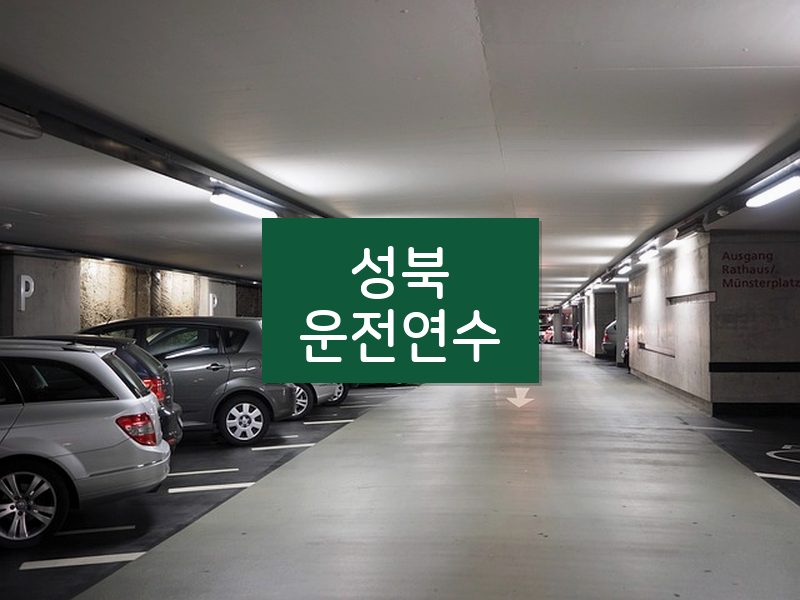 성북운전연수 후기