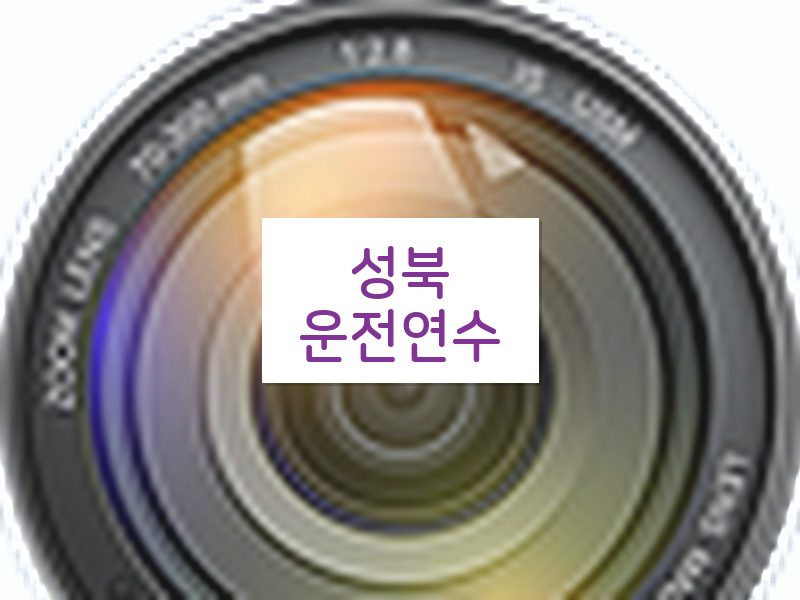 성북운전연수 후기
