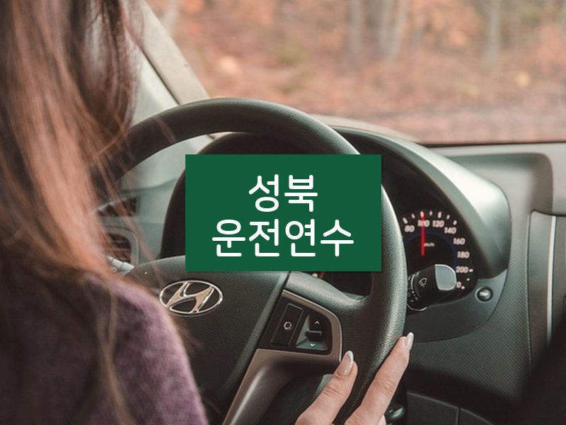 성북운전연수 후기