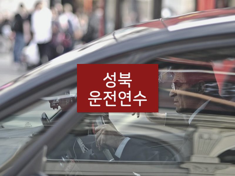 성북운전연수 후기
