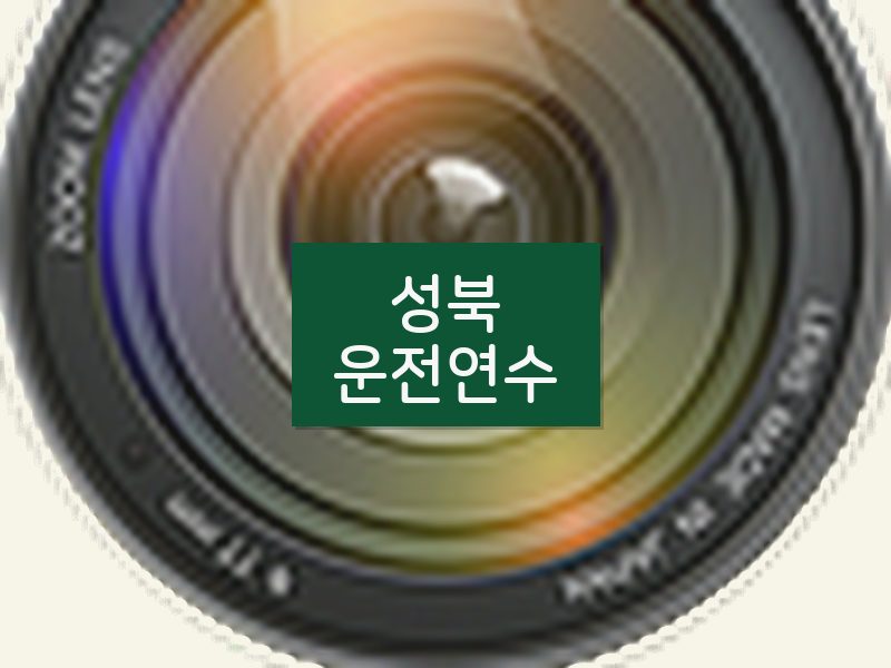 성북운전연수 후기