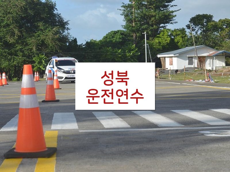 성북운전연수 후기