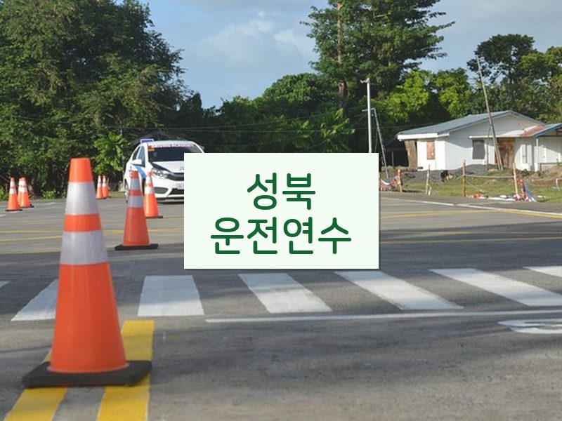 성북운전연수 후기