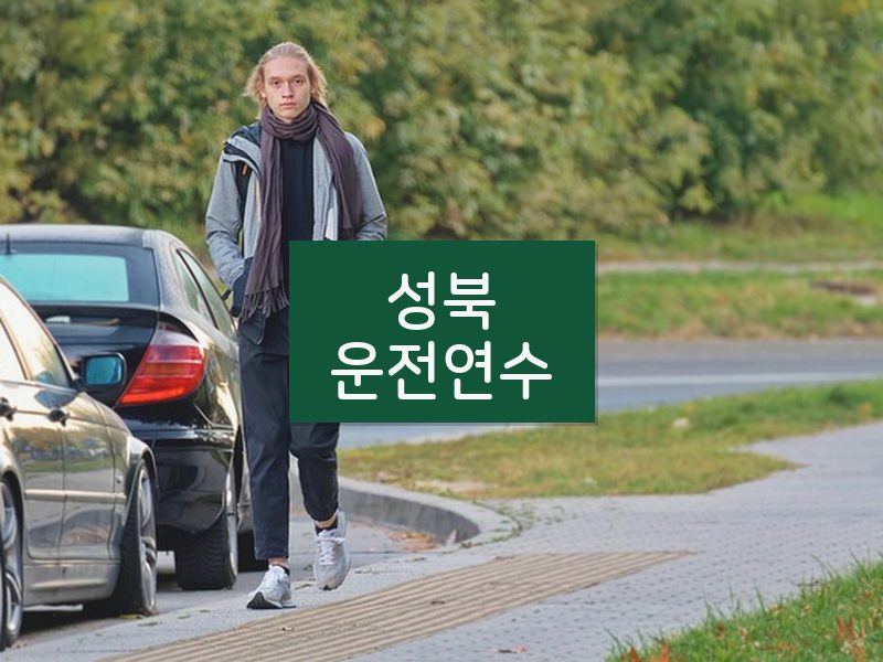 성북운전연수 후기