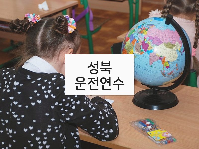 성북운전연수 후기