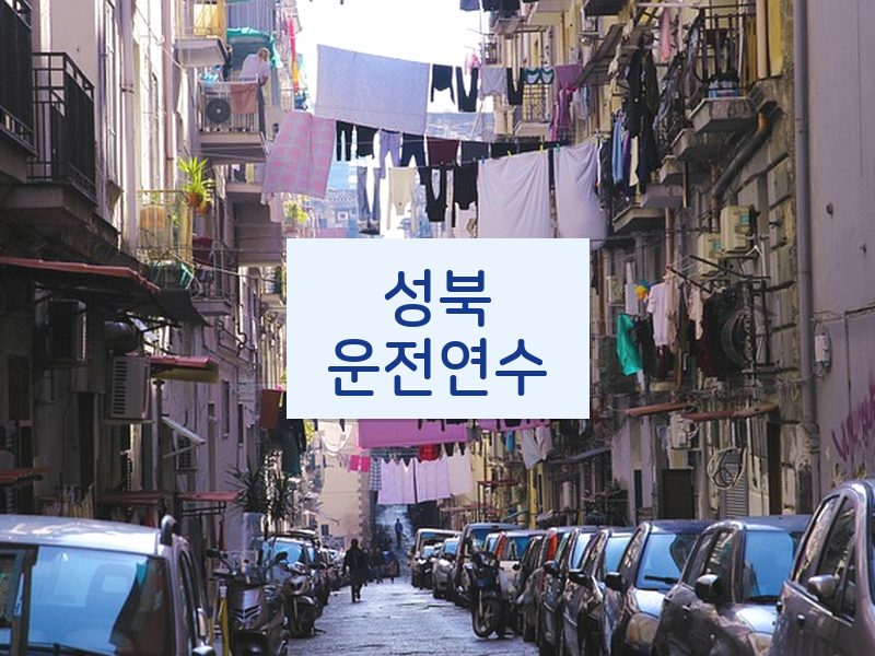 성북운전연수 후기