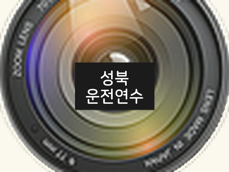 성북운전연수 후기