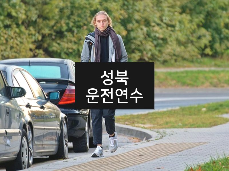 성북운전연수 후기