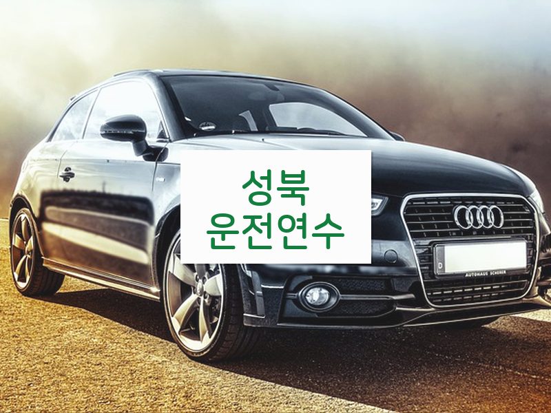 성북운전연수 후기