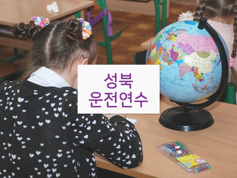 성북운전연수 후기