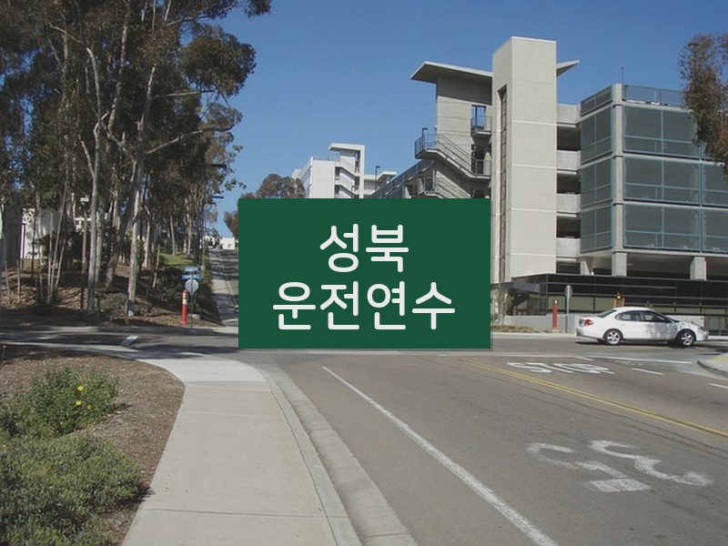 성북운전연수 후기