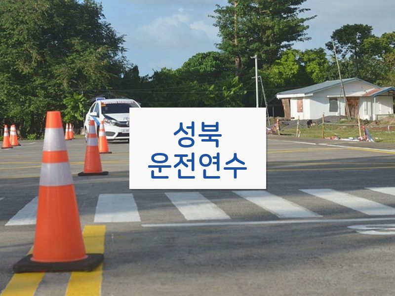 성북운전연수 후기