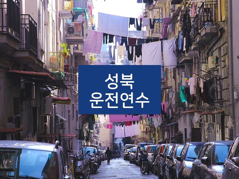 성북운전연수 후기