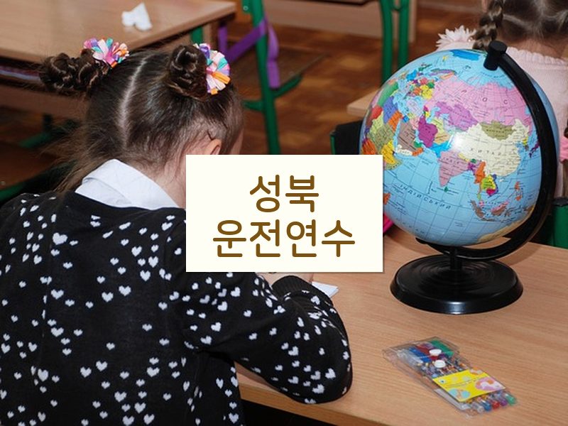 성북운전연수 후기