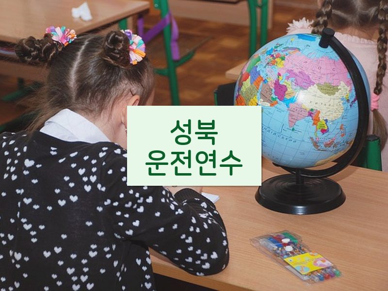 성북운전연수 후기
