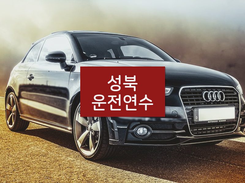 성북운전연수 후기