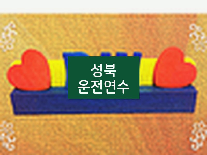 성북운전연수 후기