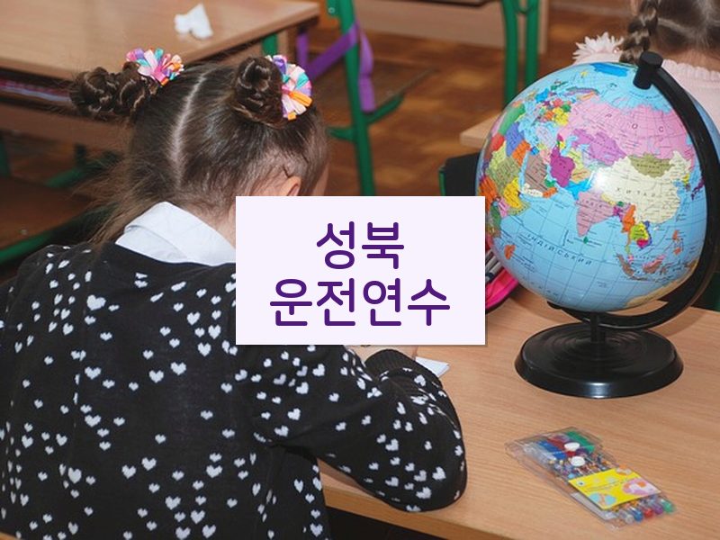 성북운전연수 후기