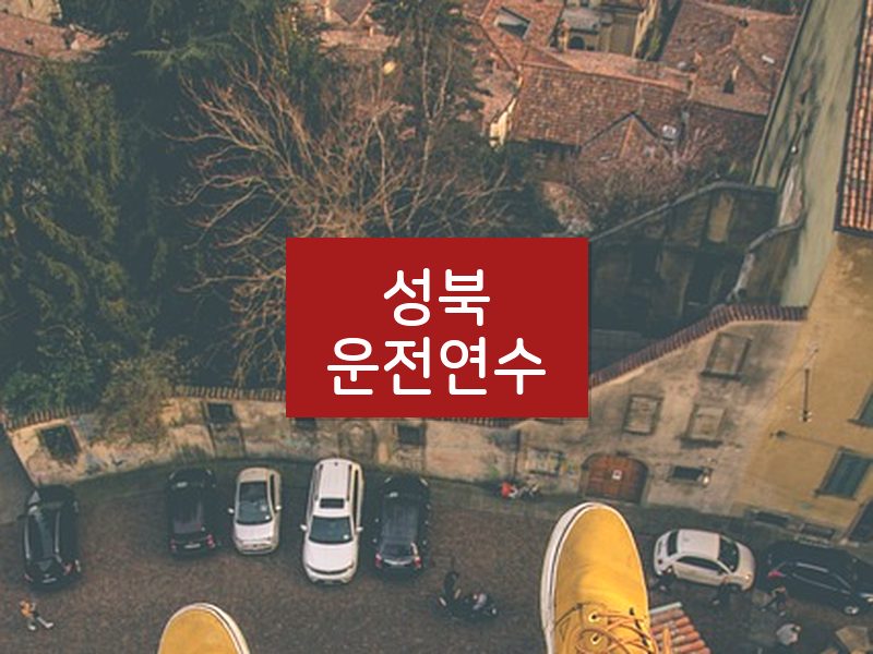 성북운전연수 후기
